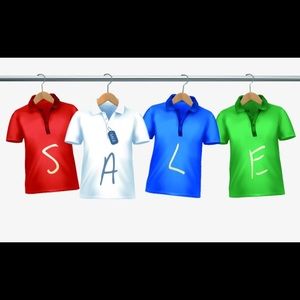 Men’s shirt sale coming up!